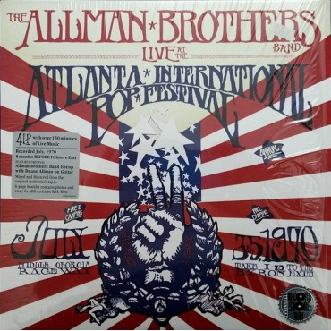 Allman Brothers Band " Live at the Atlanta international pop festival: July 3 & 5, 1970 "