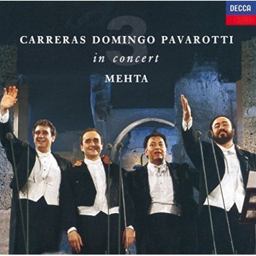 The Three Tenors " In concert-Rome 1990 "