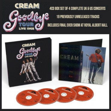 Cream " Goodbye tour-Live 1968 "