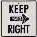 Krs-0ne " Keep right "