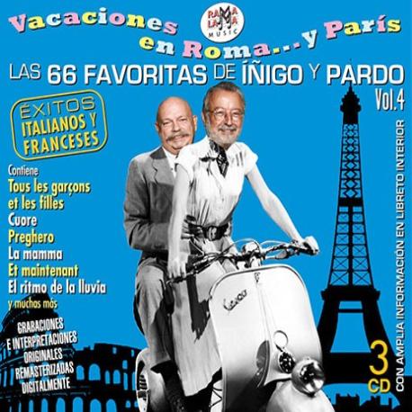 Las 66 favoritas de Íñigo y Pardo vol.4 " Éxitos italianos y franceses " V/A
