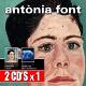 Antonia Font " 2cd's x 1 " 