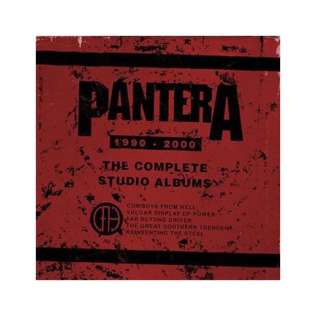 Pantera " Complete studio albums 1990-2000 "