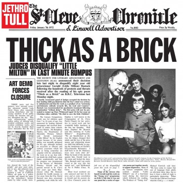 Jethro tull " Thick as a brick "
