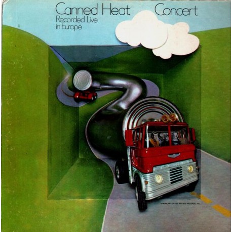 Canned Heat " 70 Concert-Recorded live in Europe "